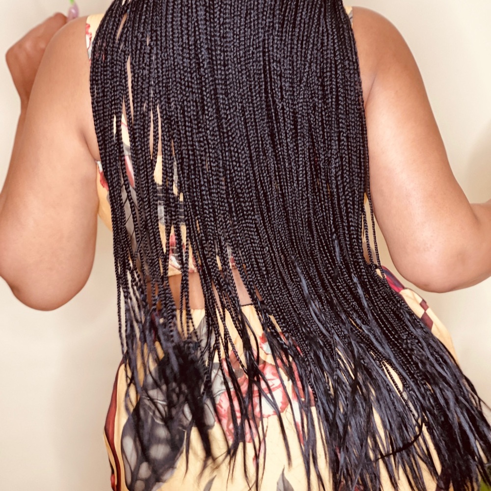 Two piece wide leg crop top plus size - Picture 3 of 5